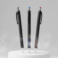 567, plastic ball pen, black