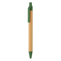 VITA BAMBOO, Biologisch abbaubarer Kugelschreiber aus Holz, Lime-Grün