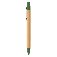 VITA BAMBOO, Biologisch abbaubarer Kugelschreiber aus Holz, Lime-Grün