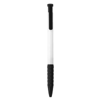 2001, plastic ball pen, white