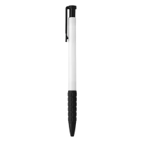 2001, plastic ball pen, white