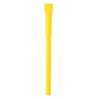 PAPIRUS, paper ball pen, yellow