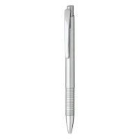 BART, plastic ball pen, silver
