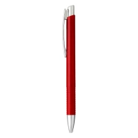 BART, plastic ball pen, red