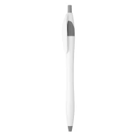 521, plastic ball pen, gray