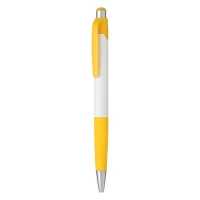 505, plastic ball pen, yellow
