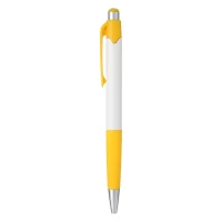 505, plastic ball pen, yellow