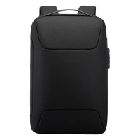 CREED, Diebstahlsicherer Business-Rucksack, Schwarz