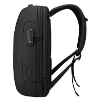CREED, Diebstahlsicherer Business-Rucksack, Schwarz