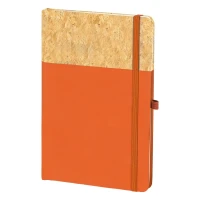 NOTE CORK, a5 notebook, orange