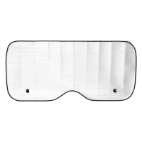 RADIANT, sunshade for windshield, silver