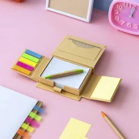 FAX, Notizzettel-Set, Beige