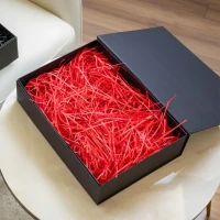 PRESENT, Klappbare Geschenkbox, Weiss