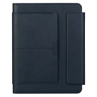 ALCANTARA, Portfolio mit A5 Notizbuch, Blau