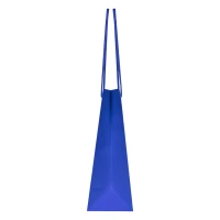 DINA HO, Papiertasche, matt laminiert, 190 g/m2, Königsblau