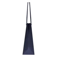 DINA HO, paper bag,  matt laminated, 190 g/m2, blue
