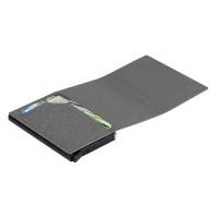 VALETA, Kartenetui mit RFID-Schutz, Grau