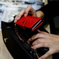 STARK, Geldbörse mit RFID-Schutz, Rot
