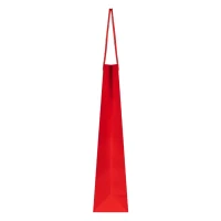 DINA, Papiertasche, matt laminiert, 190 g/m2, Rot