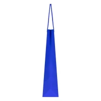 DINA, paper bag,  matt laminated, 190 g/m2, royal blue