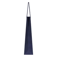 DINA, Papiertasche, matt laminiert, 190 g/m2, Blau
