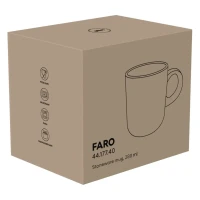 FARO, stoneware mug, 280 ml, yellow