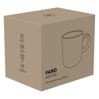 FARO, stoneware mug, 280 ml, red