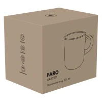 FARO, keramička šolja, 280 ml, tamno siva
