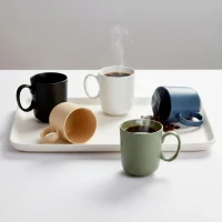 PHILADELPHIA, stoneware mug, 355 ml, beige
