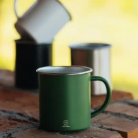 ZEPPELIN, Metalltasse, 400 ml, Grün