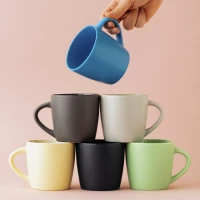 LUNA, Keramiktasse, 330 ml, Hellblau