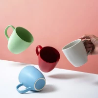 FLORENCE, Keramiktasse, 420 ml, Grau