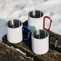 HIKE SUBLI, metalna šolja za sublimaciju, 200 ml, plava
