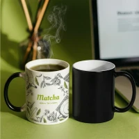 MAGIC MUG, stoneware sublimation mug, 325 ml, black