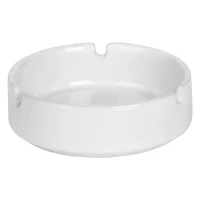 CINDERELLA, stoneware ashtray, white