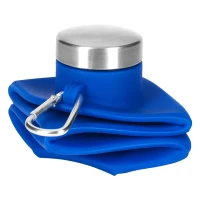 ADLER, foldable water bottle, 700 ml, royal blue