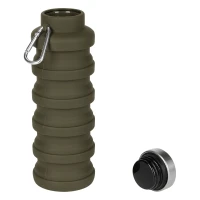 MONTANA, foldable water bottle, 500 ml, olive