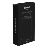CRYO 8, flask, 230 ml, black