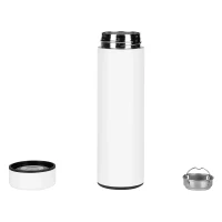 ELEMENT 2.0, vacuum insulated bottle, 500 ml, white
