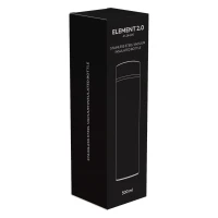 ELEMENT 2.0, vacuum insulated bottle, 500 ml, white