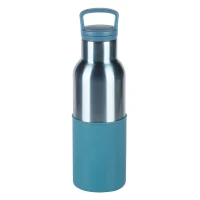 MATADOR, Thermosflasche mit Silikonhülle, 500 ml, Blau