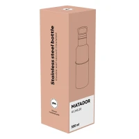 MATADOR, Thermosflasche mit Silikonhülle, 500 ml, Blau