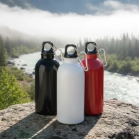CAMPUS STEEL, Trinkflasche, 400 ml, Rot