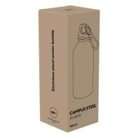 CAMPUS STEEL, water bottle, 400 ml black