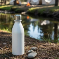 NECTAR, water bottle, 650 ml, white
