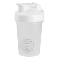 BOOSTER, water bottle shaker, 500 ml, white