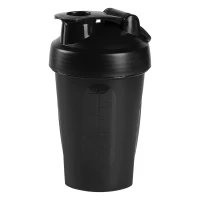 BOOSTER, Trinkflasche Shaker, 500 ml, Schwarz
