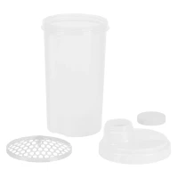 POWER, water bottle shaker, 700 ml, white