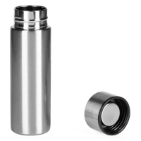DOPPIO, Thermosflasche, 150 ml, Silber