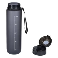 ARENA, Trinkflasche, 1000 ml, Schwarz